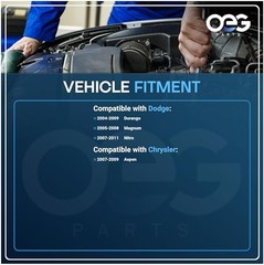 OEG Parts New Rear Wiper Motor Compatible with Dodge Durango Magnum Nitro