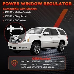 741-391 Rear Right Passenger Side Window Regulator with Rear Passenger Side