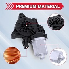 Power Window Motor Rear Passenger Side – Compatible with Right Rear Right Side