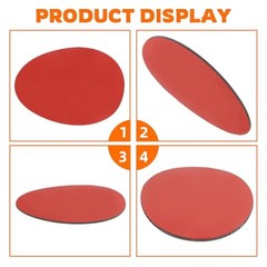 51162755629 Mirror Glass with Full Size Adhesive Driver Side View Left LH