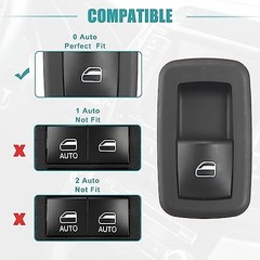 Right Passenger Side Power Window Switch Fit for Ram 1500 2500 3500 2019-2023