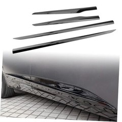 Body Side Door Moulding Covers Trim Compatible with Kia Sportage Glossy Black