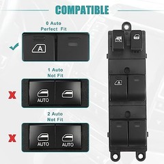 Front Left Driver Side Power Window Switch for Subaru Forester S12 2.0XS