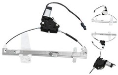 Jeep 741-557 Power Window Regulator with Motor Front Passenger – Compatible