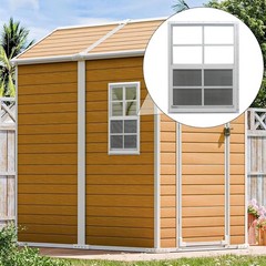 12×18 Shed Windows with Tempered Glass & Fiberglass Screen – DIY Installation