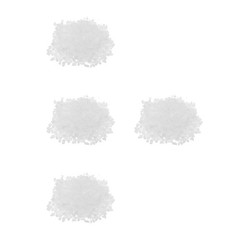 4pcs 1Bag Fusible Glass: Art Material Glass Scrap Pieces for Microwave