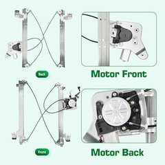 741-578 Power Window Regulator with Motor Rear Left for Chevrolet