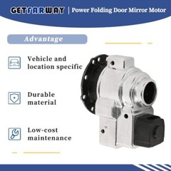Power Folding Door Mirror Motor 20756891 GM0817558 Compatible with Chevrolet