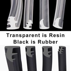 Resin/Rubber Window Door Gasket Seal Strip Glass Fixed Repair Seal Waterproof