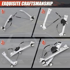 Power Window Regulator with Motor Compatible with 2015-2020 Cadillac