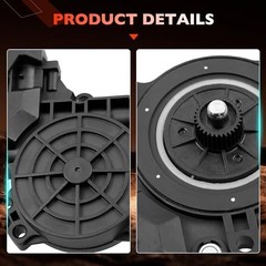 742-720 Front Left Driver Side Power Window Lift Motor with Anti-Clip Function
