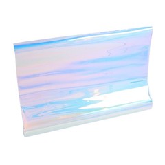 1 Set Reusable Iridescent Glass Tint Decorative Privacy Window Film Multicolor