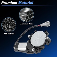 Rear Left Driver Side Power Window Lift Motor for Nissan Titan Pickup 2004
