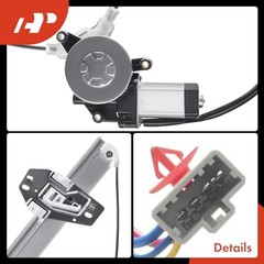 Power Window Regulator with Motor Compatible with Honda Front Driver Side (LH)