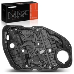 Front Left Driver Side Power Window Regulator with 6-Blade Connector Motor