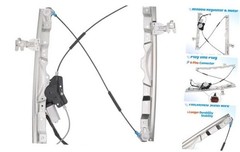 Front Left Driver Side Window Regulator with Motor 6 Pins Compatible with