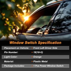 1 AUTO Power Window Switch for Subaru XV 2013-2014 Window Control Switch with