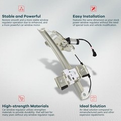 Front Left Side Power Window Regulator With Motor Replacement for 2001-2003