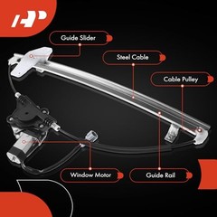 Side Power Window Regulator with Motor (2-Pin) | Compatible Rear Passenger