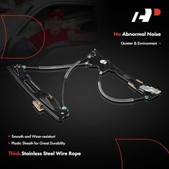 Electric Power Window Regulator Without Motor Compatible with Front Driver