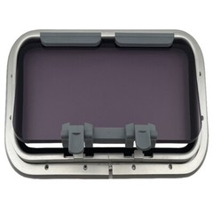 ISURE MARINE Rectangular Portholes Aluminum Alloy Yachts Ships RV Accessories