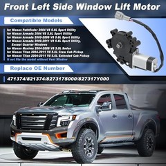 Rear Left Driver Side Power Window Lift Motor for Nissan Titan Pickup 2004