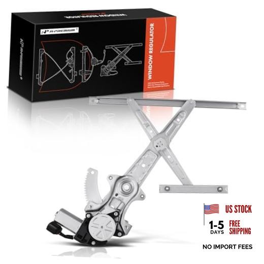 Power Window Regulator with Motor Compatible with Rear Passenger Side (RH)