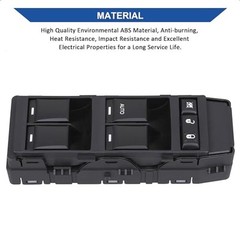 Power Window Switch Front Left Driver Side, Compatible with 2008-2013 Dodge