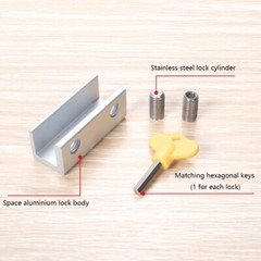 No Punching Window Safety Locks Anti Door Lock Home Security Door Lock Limiters