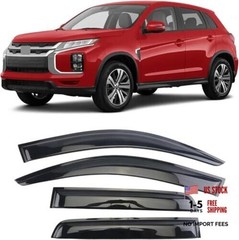 Outside Mount Window Visor Deflectors Rain Outlander Sport / ASX 2011-2023