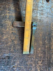 Art Deco Cast Brass Teardrop Sash Lock . Old Window Hardware 1930’s