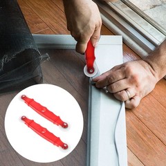 2PCS Spline Tool Screen Repair Tool Screen Door Roller Tool Flat Spline Tool