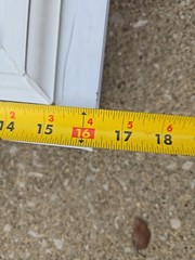Horizontal Home Window 31.5 x 16.25 x 3.5 In