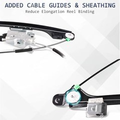Power Window Regulator with Motor Assembly Compatible Front Left Driver Side