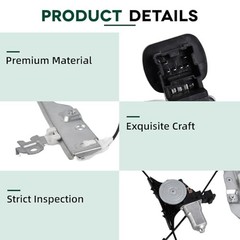 80731EH100 Power Window Regulator with Motor – Compatible with 2011-2012 Right