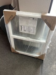 Qty Of 5 Jeld Wen Vinyl Single Hung Energy Efficient Window 30” X 38” No Screen