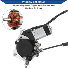 751-712 Power Window Regulator with Motor Compatible with Rear Left Driver Side