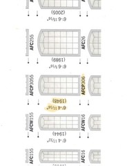 Andersen 400 series Arch window 3ft width 6ft 4″ height item AFCP306
