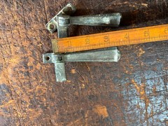 Art Deco Cast Brass Teardrop Sash Locks (2) Old Window Hardware 1930’s