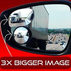 Convex Car Mirror: Rear view | Rearview Mirror Accessories for Car Interior – Us