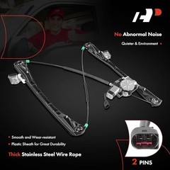 Power Window Regulator with Motor Replacement for Lincoln LS Front Driver(LH)