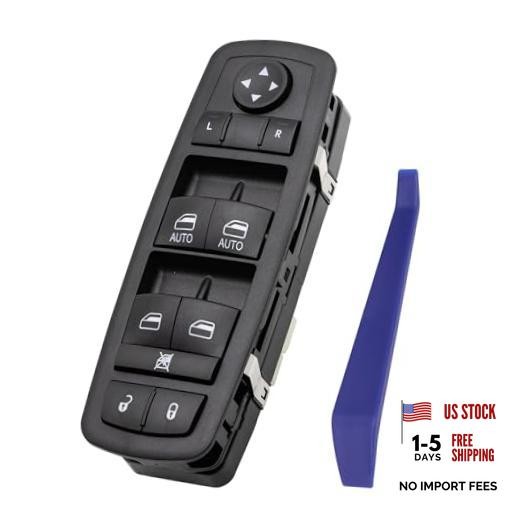 Master Power Window Switch Button Front Left Driver Side Compatible with 2011