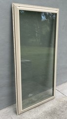 Five 35”x70” Tan Vinyl Picture Windows Double Pane Fully Tempered Glass
