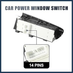 Power Window Switch – Front Left Driver Side Window Control Switch No.93570