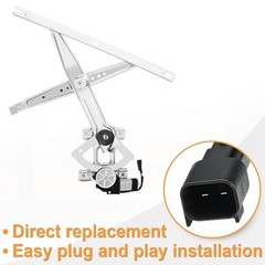 Power Window Regulator with Motor fit for Ford F250 F350 F450 Front Driver Side