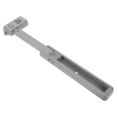 2 Pack Plastic Sliding Window Safety Locks Child Proof Adjustable Grey Home