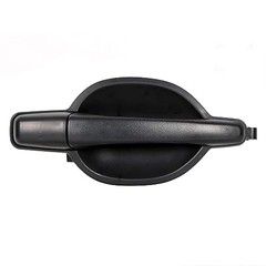 Outside Door Handle Black Textured Compatible with Mitsubishi Rear Left