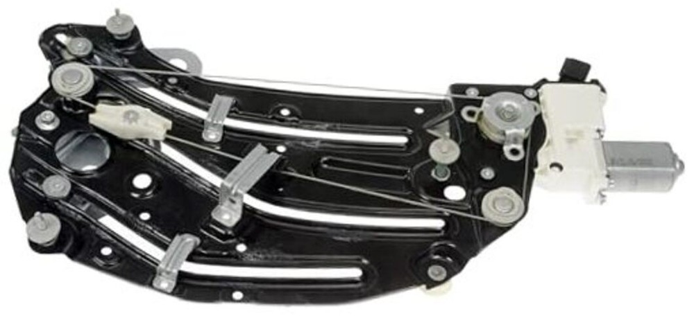 751-100 Left Quarter Power Window Regulator and Motor Assembly Compatible