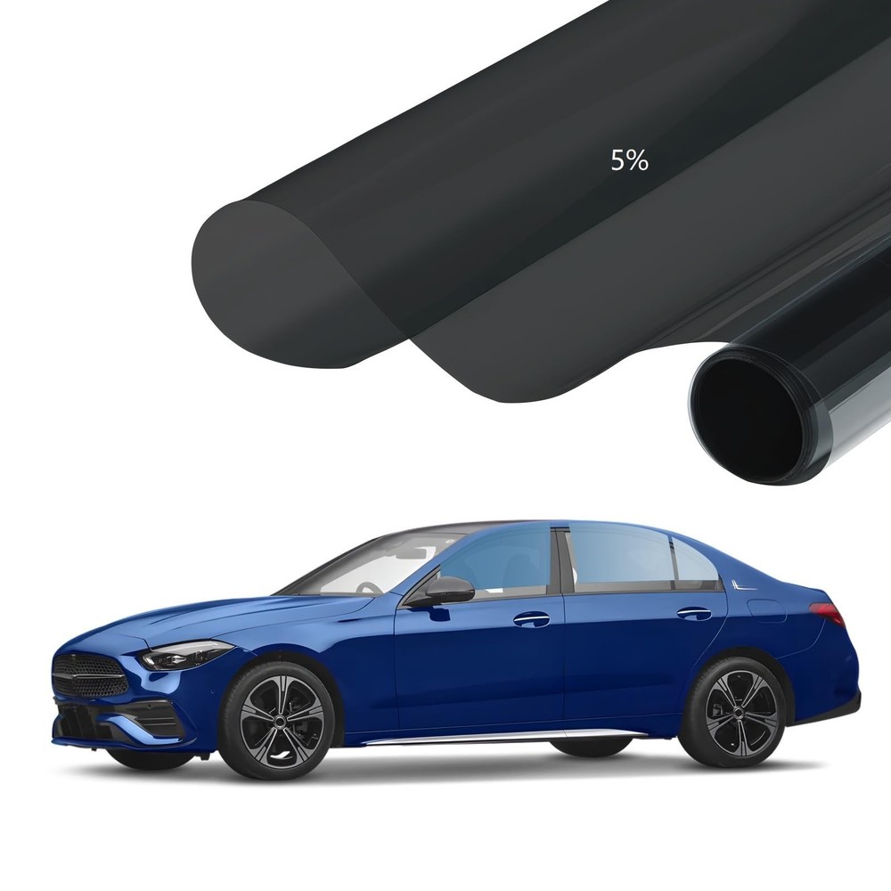 Car Window Tint Film, Protection Privacy Sun Shade Roll, Car Side & Rear Wind…