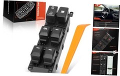 Master Power Window Switch 93570-1W155 for Kia Rio 2013-2014 Driver Side